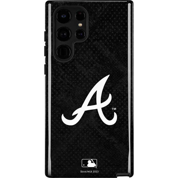 MLB Atlanta Braves Dark Wash Galaxy Cases