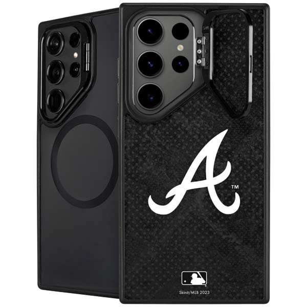 MLB Atlanta Braves Dark Wash Galaxy Cases