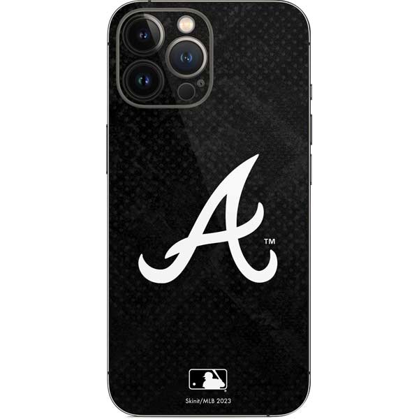 MLB Atlanta Braves Dark Wash iPhone 15 Pro Max Skin