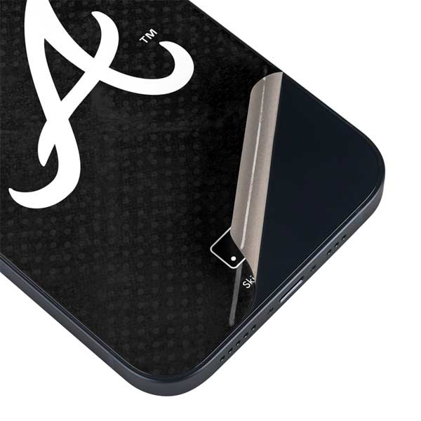 MLB Atlanta Braves Dark Wash iPhone 15 Skin
