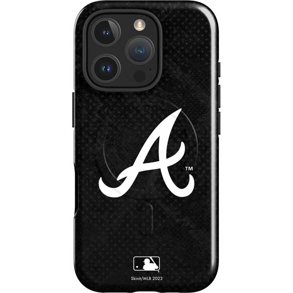 MLB Atlanta Braves Dark Wash iPhone 16 Pro Magsafe Impact Case