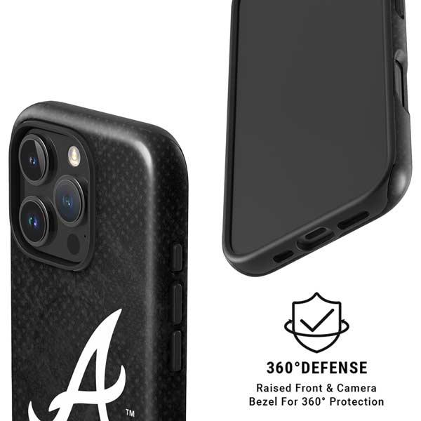 MLB Atlanta Braves Dark Wash iPhone 16 Pro Magsafe Impact Case