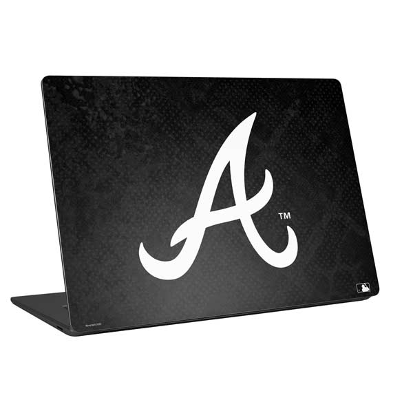 MLB Atlanta Braves Dark Wash Laptop Skins