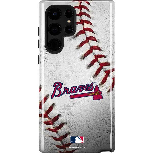 MLB Atlanta Braves Game Ball Galaxy S25 Ultra Impact Case