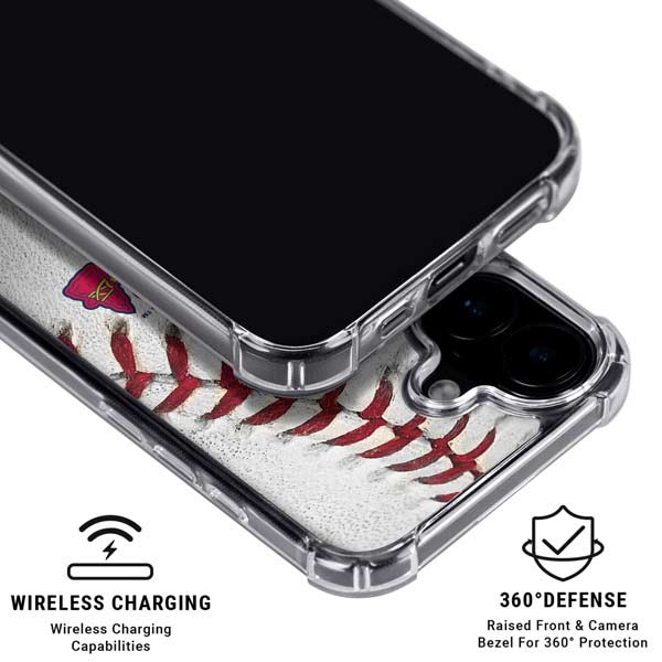 MLB Atlanta Braves Game Ball iPhone 16 Plus MagSafe Case