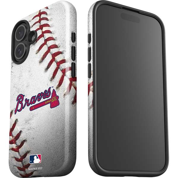 MLB Atlanta Braves Game Ball iPhone 17 Impact Case