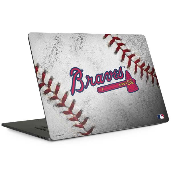 MLB Atlanta Braves Game Ball MacBook Skins