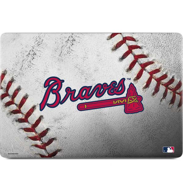 MLB Atlanta Braves Game Ball MacBook Skins