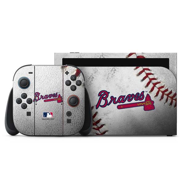 MLB Atlanta Braves Game Ball Nintendo Skins
