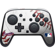 MLB Atlanta Braves Game Ball Nintendo Switch 2 (2025) Pro Controller Skin