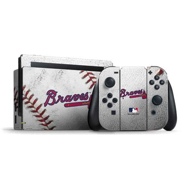MLB Atlanta Braves Game Ball Nintendo Skins