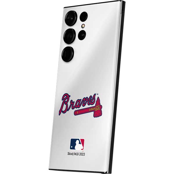 MLB Atlanta Braves Home Jersey Galaxy Skins