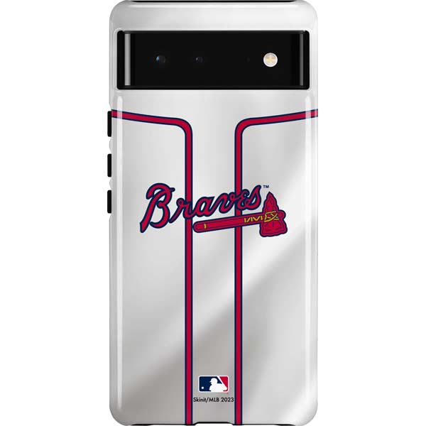 MLB Atlanta Braves Home Jersey Pixel Cases