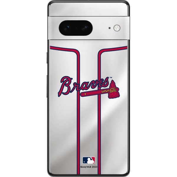 MLB Atlanta Braves Home Jersey Pixel Skins