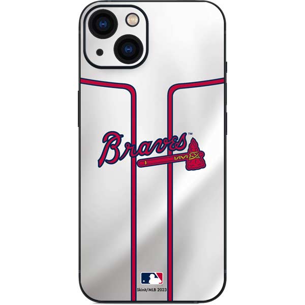 MLB Atlanta Braves Home Jersey iPhone Skins