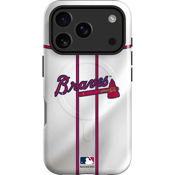 MLB Atlanta Braves Home Jersey Apple iPhone 17 Pro Magsafe Impact Case ...