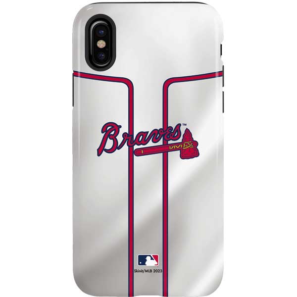 MLB Atlanta Braves Home Jersey iPhone Cases