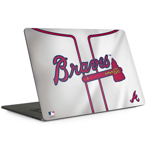 MLB Atlanta Braves Home Jersey MacBook Skins
