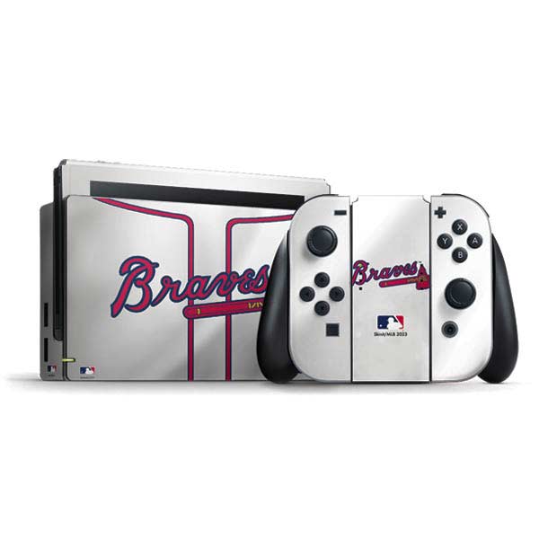 MLB Atlanta Braves Home Jersey Nintendo Skins