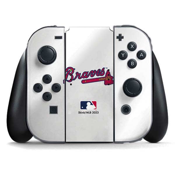 MLB Atlanta Braves Home Jersey Nintendo Skins