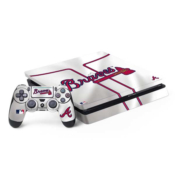 MLB Atlanta Braves Home Jersey PlayStation PS4 Skins