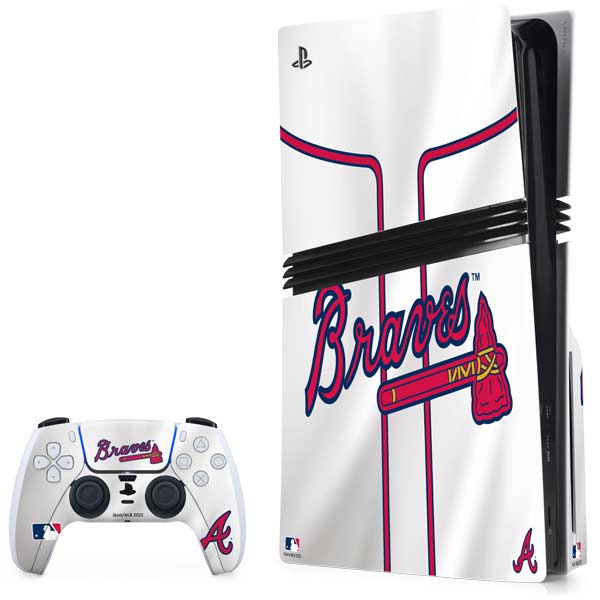 MLB Atlanta Braves Home Jersey PlayStation PS5 Skins