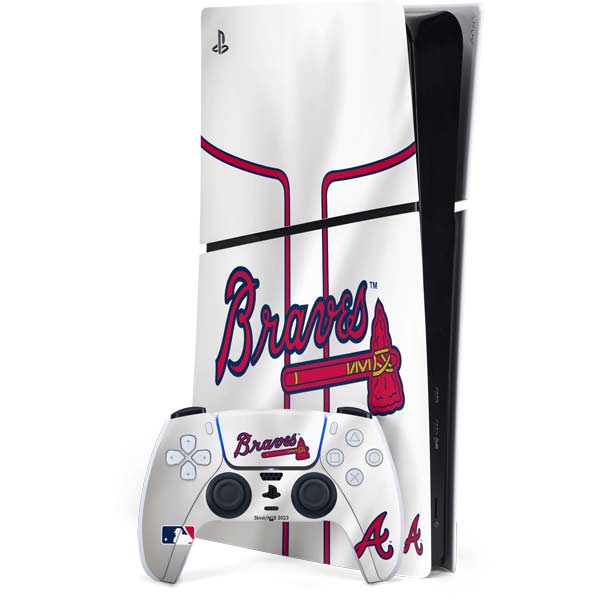 MLB Atlanta Braves Home Jersey PlayStation PS5 Skins