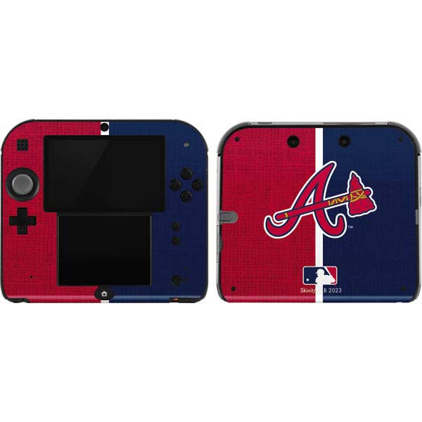 MLB Atlanta Braves Split Nintendo Skins