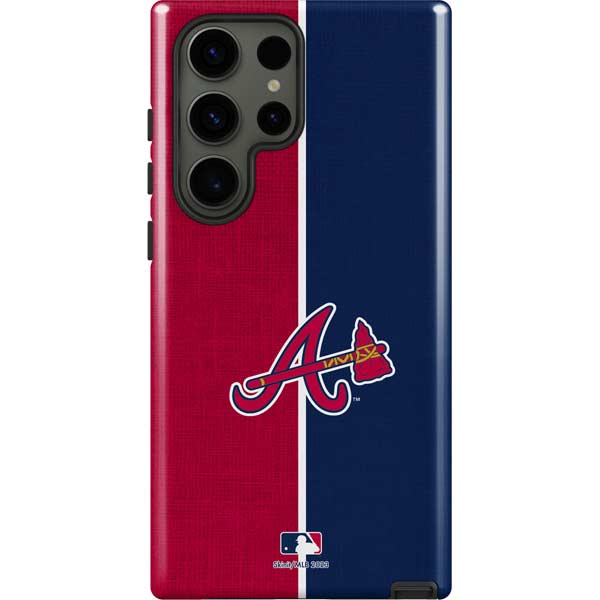 MLB Atlanta Braves Split Galaxy S23 Ultra Pro Case
