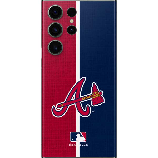 MLB Atlanta Braves Split Galaxy Skins
