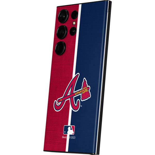 MLB Atlanta Braves Split Galaxy Skins