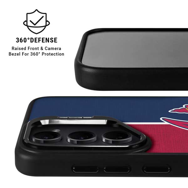 MLB Atlanta Braves Split Galaxy S26 Kickstand Case