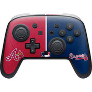 MLB Atlanta Braves Split Nintendo Skins