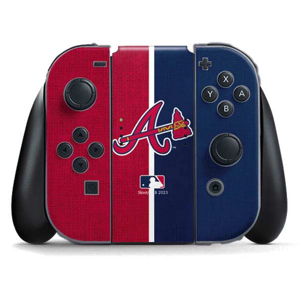 MLB Atlanta Braves Split Nintendo Skins