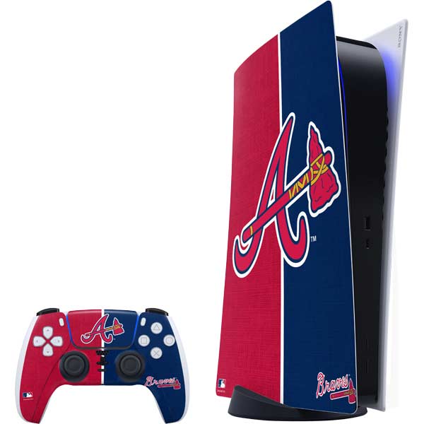 MLB Atlanta Braves Split PlayStation PS5 Skins