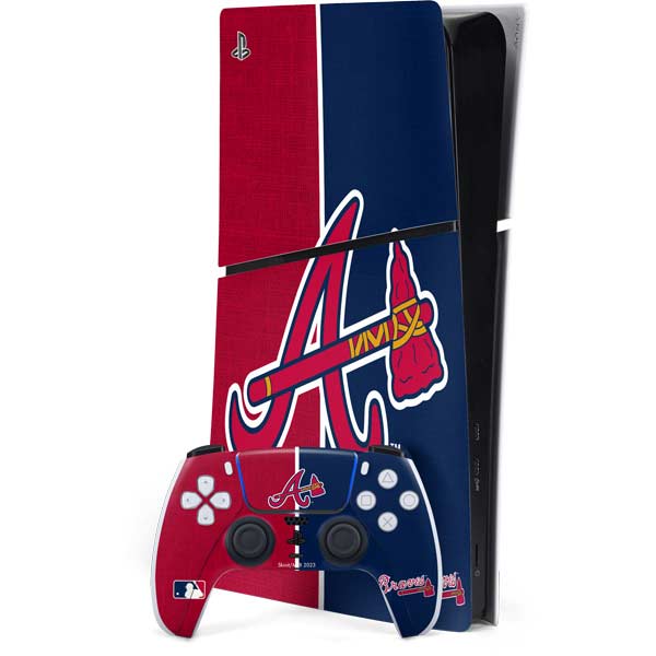 MLB Atlanta Braves Split PlayStation PS5 Skins