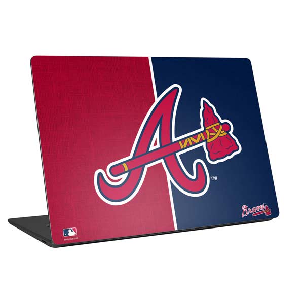 MLB Atlanta Braves Split Laptop Skins