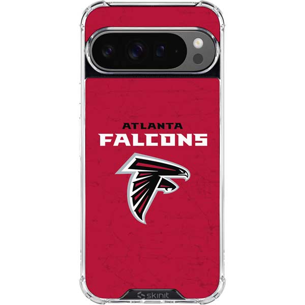 NFL Atlanta Falcons - Alternate Distressed Google Pixel 10 Pro Clear Case