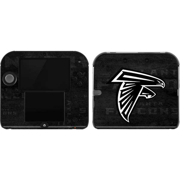 NFL Atlanta Falcons Black & White Nintendo Skins