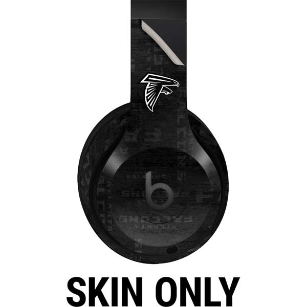 NFL Atlanta Falcons Black & White Beats Studio Pro Wireless Headphones Skin