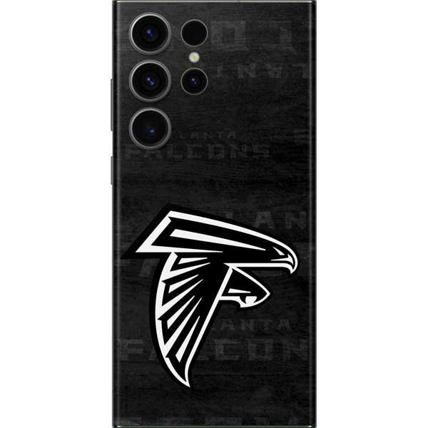 NFL Atlanta Falcons Black & White Galaxy Skins