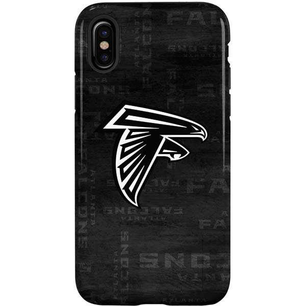 NFL Atlanta Falcons Black & White iPhone XS Pro Case