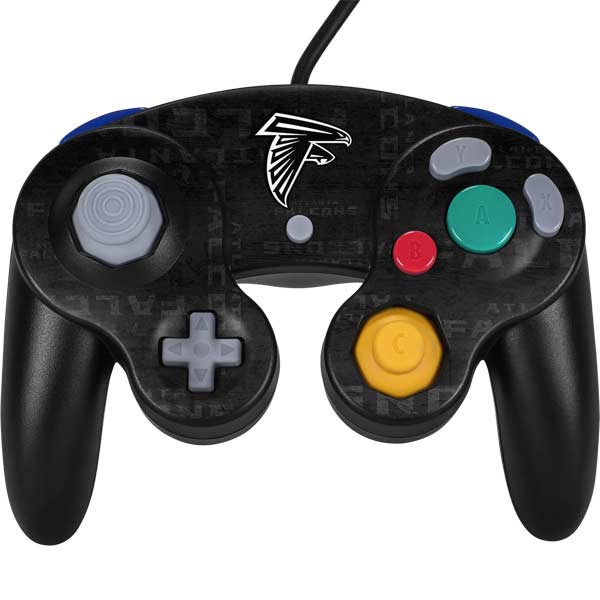NFL Atlanta Falcons Black & White Nintendo Skins
