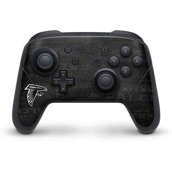 NFL Atlanta Falcons Black & White Nintendo Skins