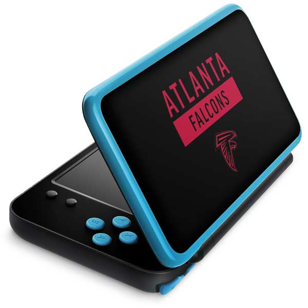 NFL Atlanta Falcons Black Performance Series Nintendo Skins