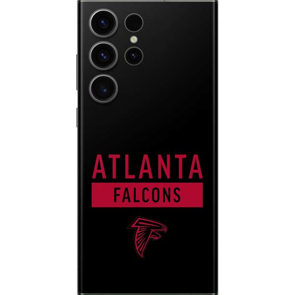 NFL Atlanta Falcons Black Performance Series Galaxy Skins