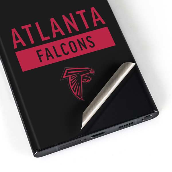 NFL Atlanta Falcons Black Performance Series Galaxy Skins