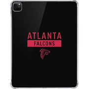 NFL Atlanta Falcons Black Performance Series iPad Pro 11in (2024) Clear Case