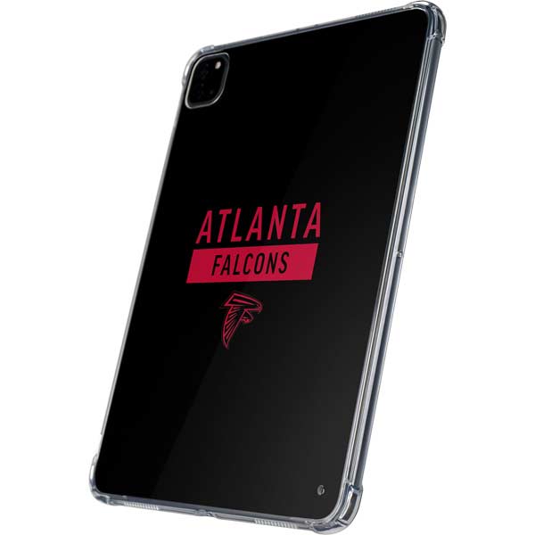 NFL Atlanta Falcons Black Performance Series iPad Pro 11in (2024) Clear Case