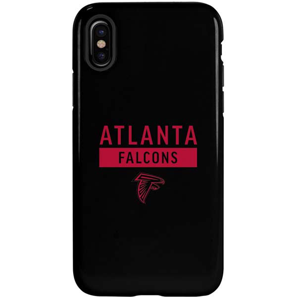 NFL Atlanta Falcons Black Performance Series iPhone XS Pro Case